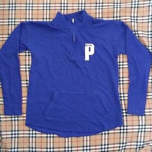 Purple PINK by Victorias Secret quarter zip hoodie